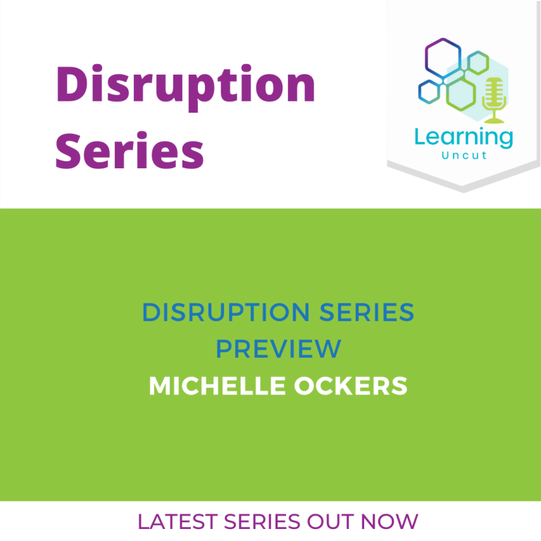 Disruption Series: Preview – Michelle Ockers