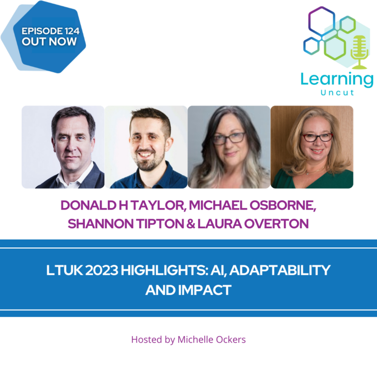 124: LTUK 2023 Highlights: AI, Adaptability and Impact – Donald H Taylor, Michael Osborne, Shannon Tipton & Laura Overton