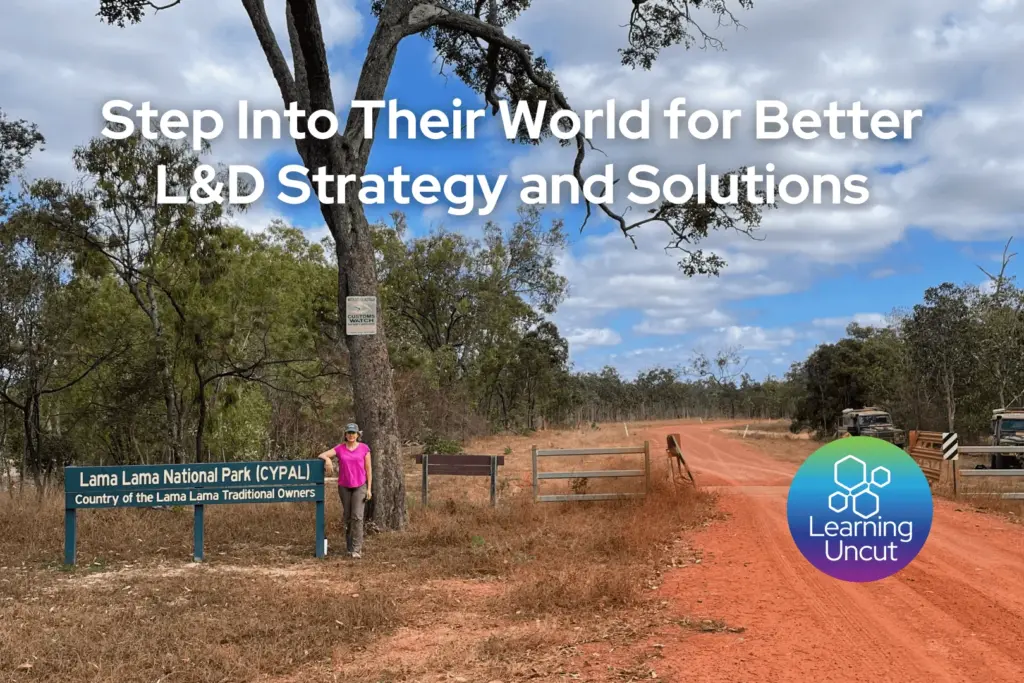 Michelle Ockers at Lama Lama National Park